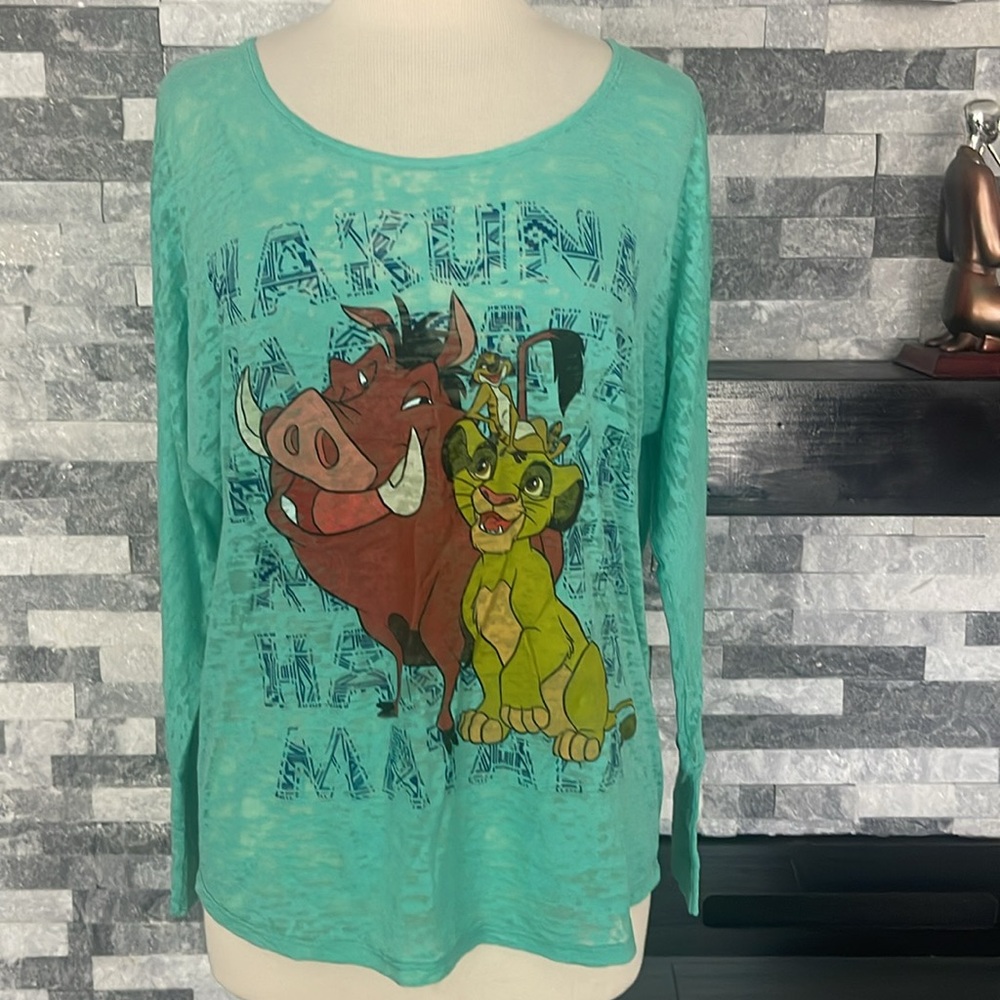 Disney Lion King Disney Graphic T-Shirt M Hakuna Matata Tee